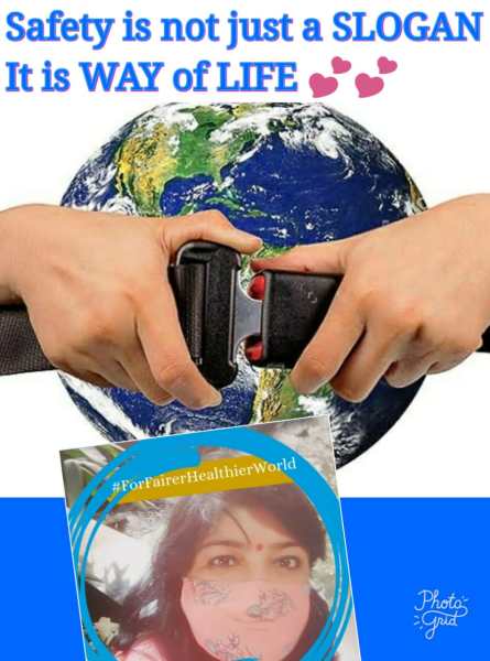 Safety means "protecting oneself"